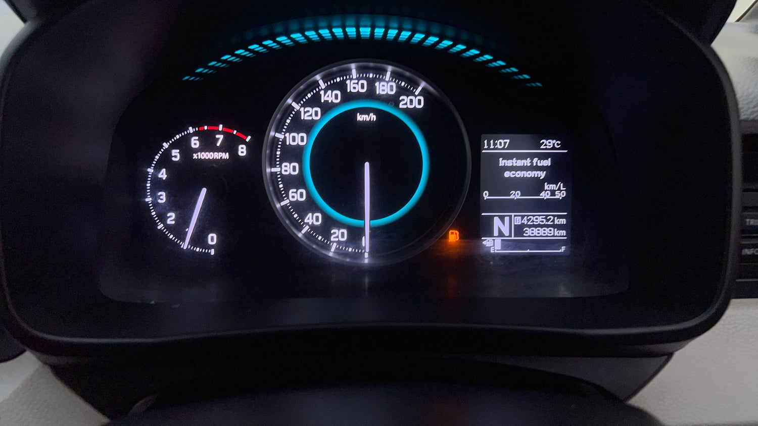 Used 2018 Maruti Suzuki Ignis Alpha 1.2 AMT Petrol Automatic interior CLUSTERMETER VIEW