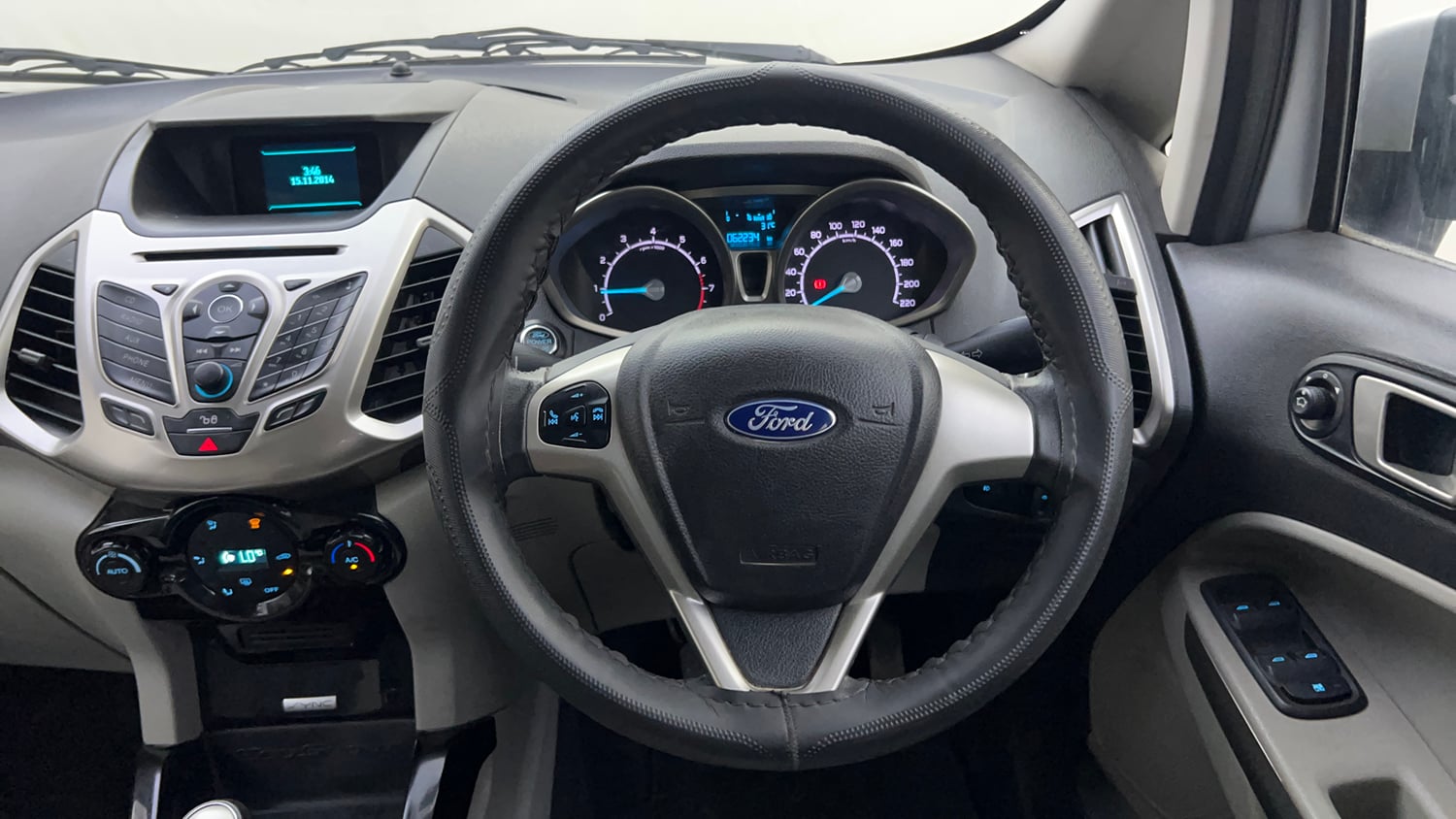 Used 2016 Ford EcoSport Titanium 1.5L Ti-VCT Petrol Manual interior STEERING VIEW