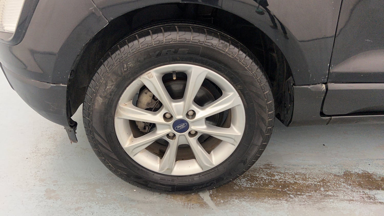 Used 2018 Ford EcoSport Titanium 1.5L TDCi Diesel Manual tyres LEFT FRONT TYRE RIM VIEW
