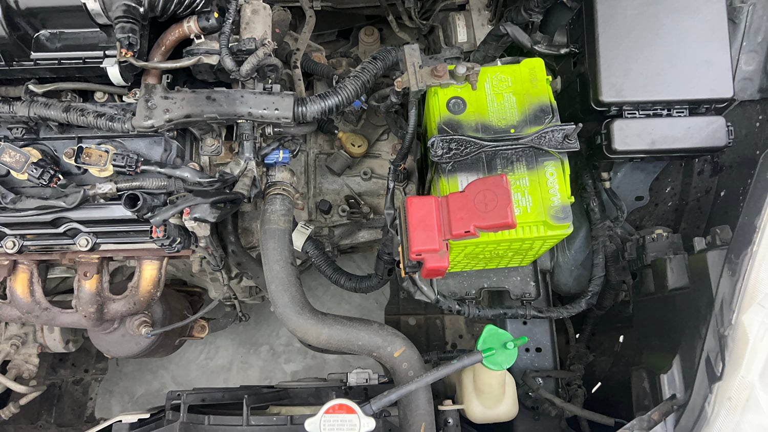Used 2016 Maruti Suzuki Baleno Zeta 1.2 Petrol Manual engine ENGINE LEFT SIDE VIEW