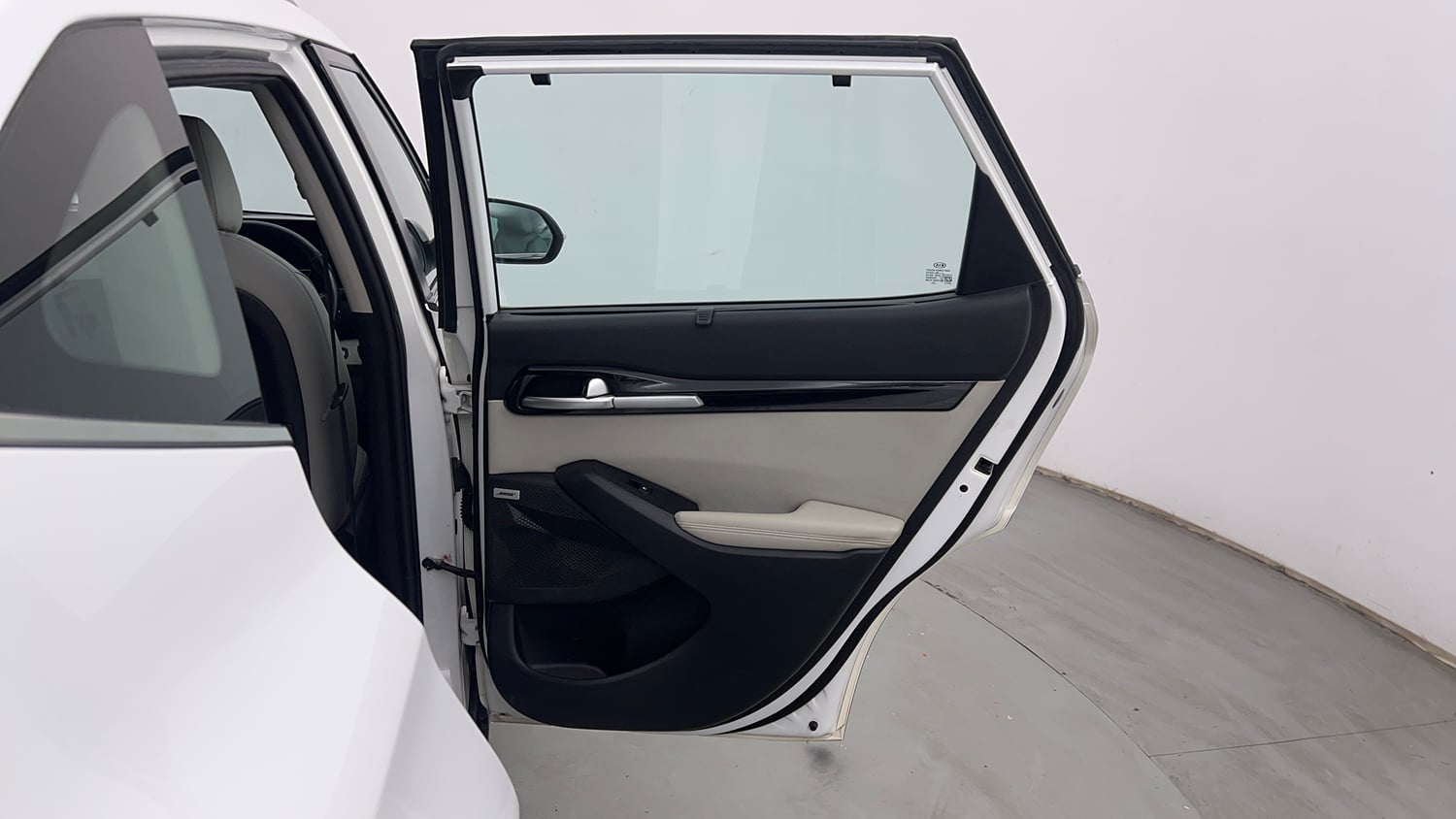 Used 2020 Kia Seltos HTX Plus 1.5 Diesel Diesel Manual interior RIGHT REAR DOOR OPEN VIEW