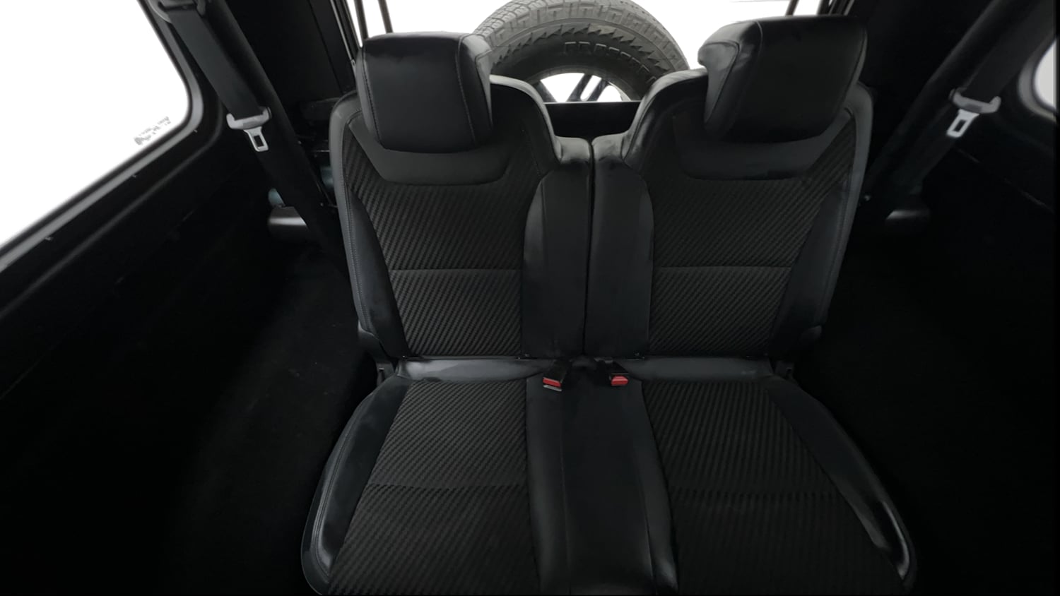 Used 2024 Mahindra Thar LX Hard Top Diesel MT 4WD Diesel Manual interior REAR SEAT CONDITION VIEW