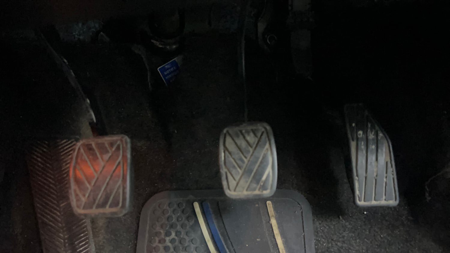 Used 2021 Maruti Suzuki Baleno Zeta Petrol Manual interior PEDALS VIEW