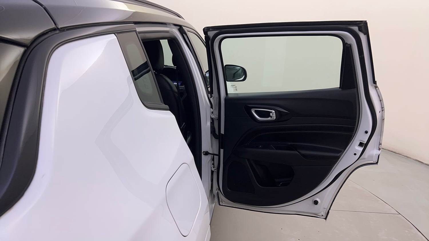 Used 2022 Jeep Compass 5th Anniversary Edition 1.4 Petrol DCT Petrol Automatic interior RIGHT REAR DOOR OPEN VIEW