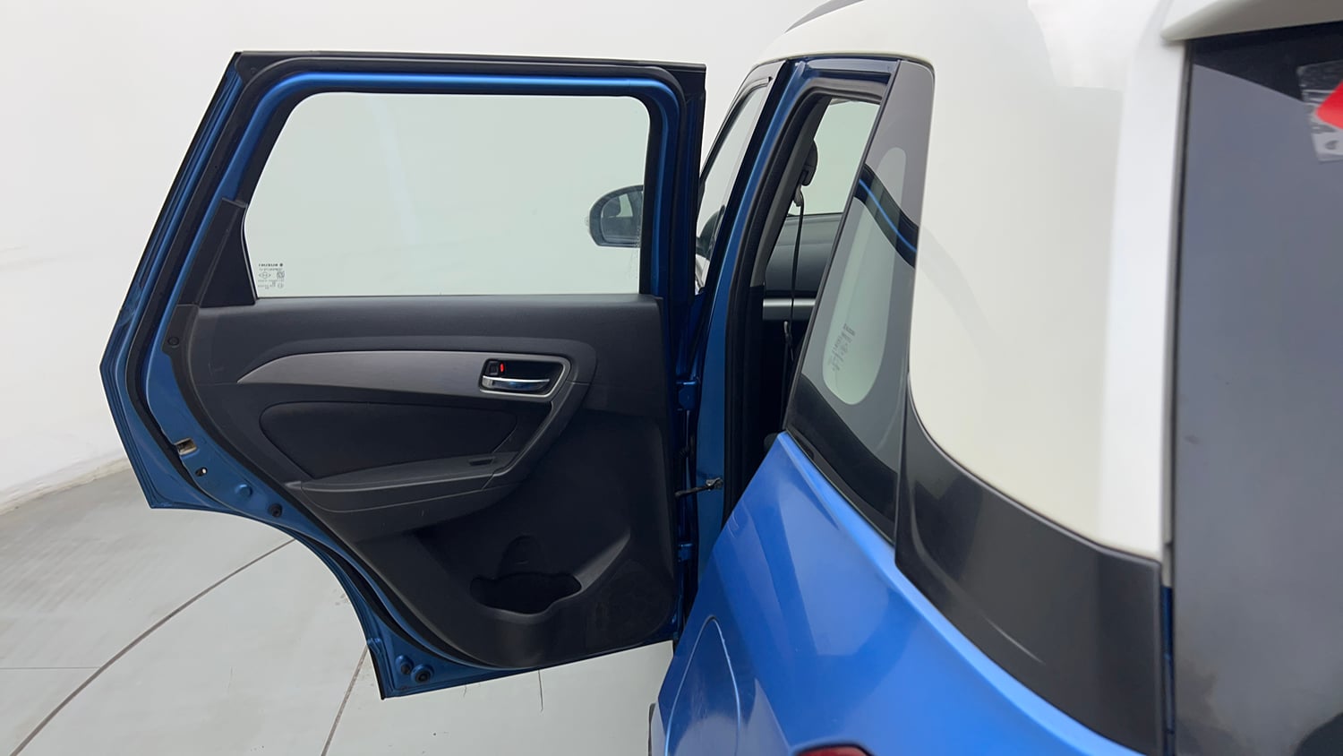 Used 2017 Maruti Suzuki Vitara Brezza ZDi+ Dual Tone Diesel Manual interior LEFT REAR DOOR OPEN VIEW