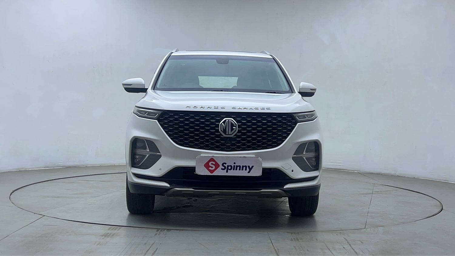 Used 2021 MG Motors Hector Plus Sharp 1.5 Petrol Turbo CVT 6-STR Petrol Automatic exterior FRONT VIEW
