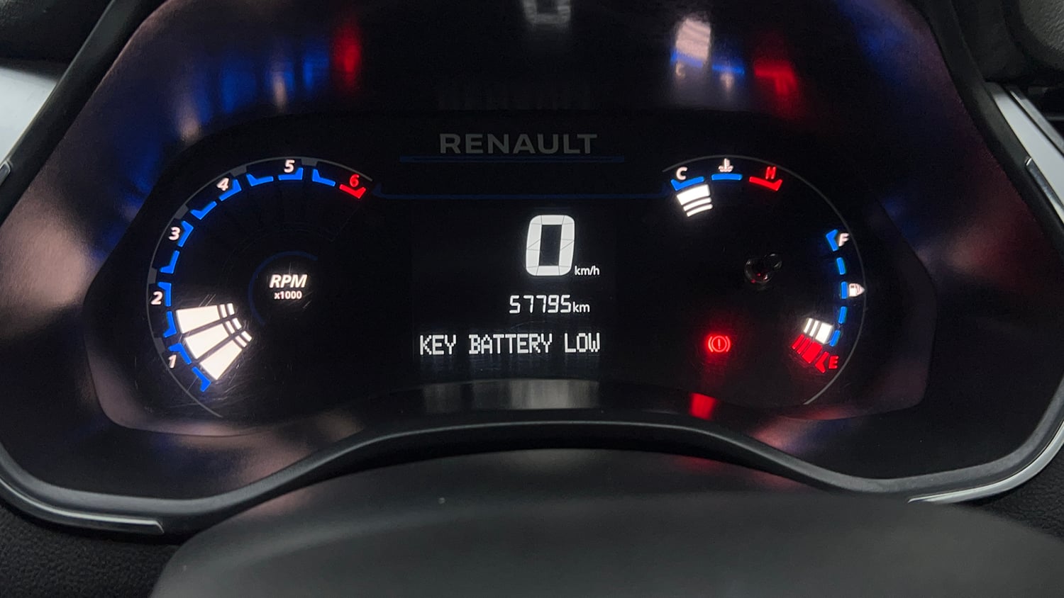 Used 2024 Renault Triber RXZ Petrol Manual interior CLUSTERMETER VIEW