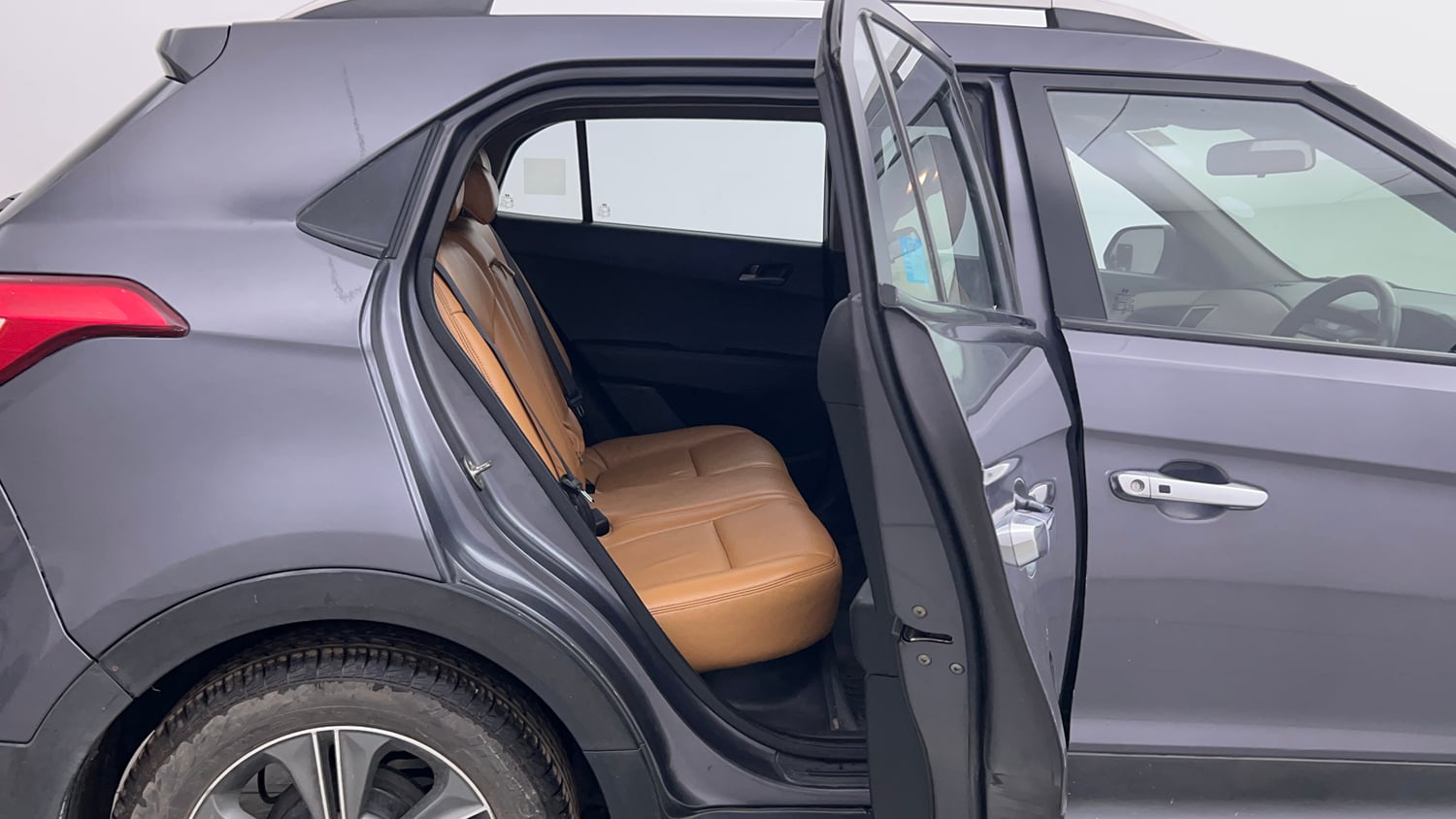 Used 2017 Hyundai Creta SX Plus 1.6 AT Petrol Petrol Automatic interior RIGHT SIDE REAR DOOR CABIN VIEW