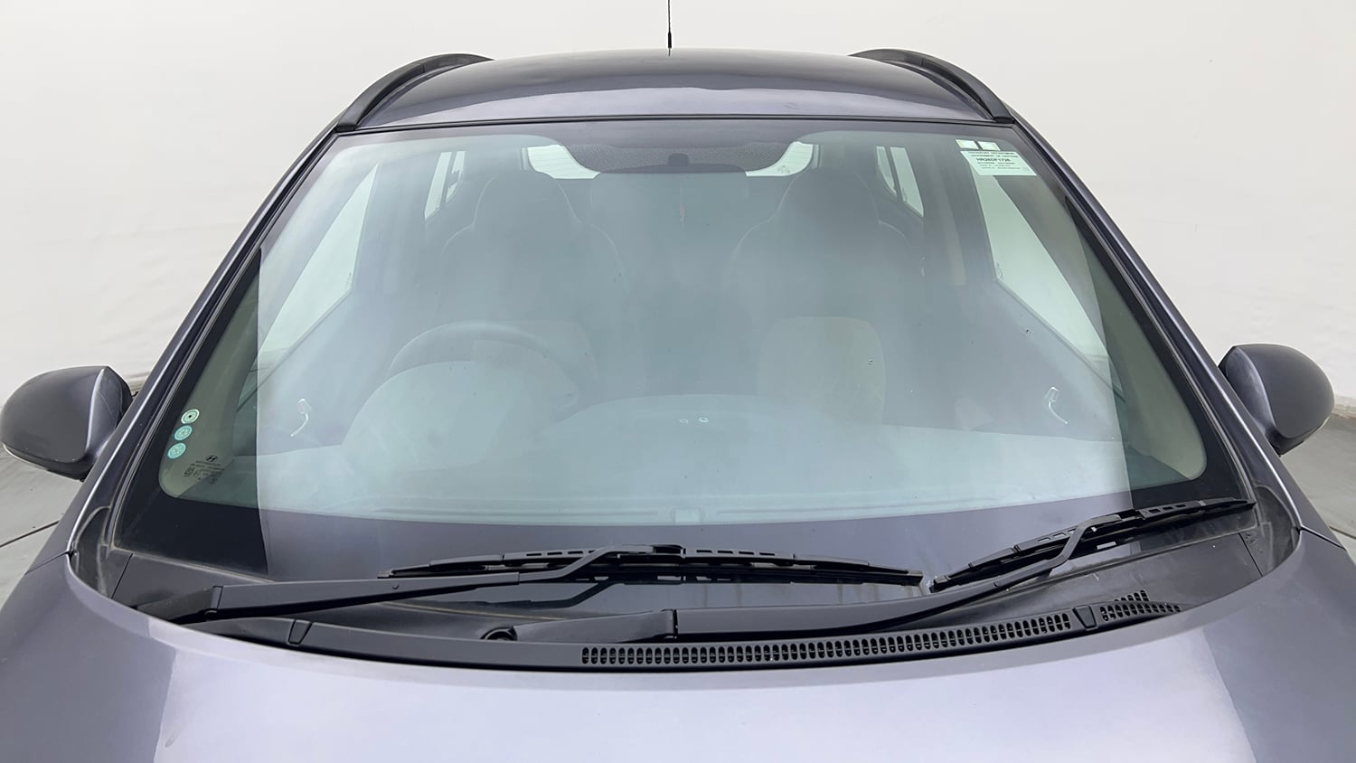 Used 2017 Hyundai Grand i10 Sportz (O) AT 1.2 Kappa VTVT Petrol Automatic exterior FRONT WINDSHIELD VIEW