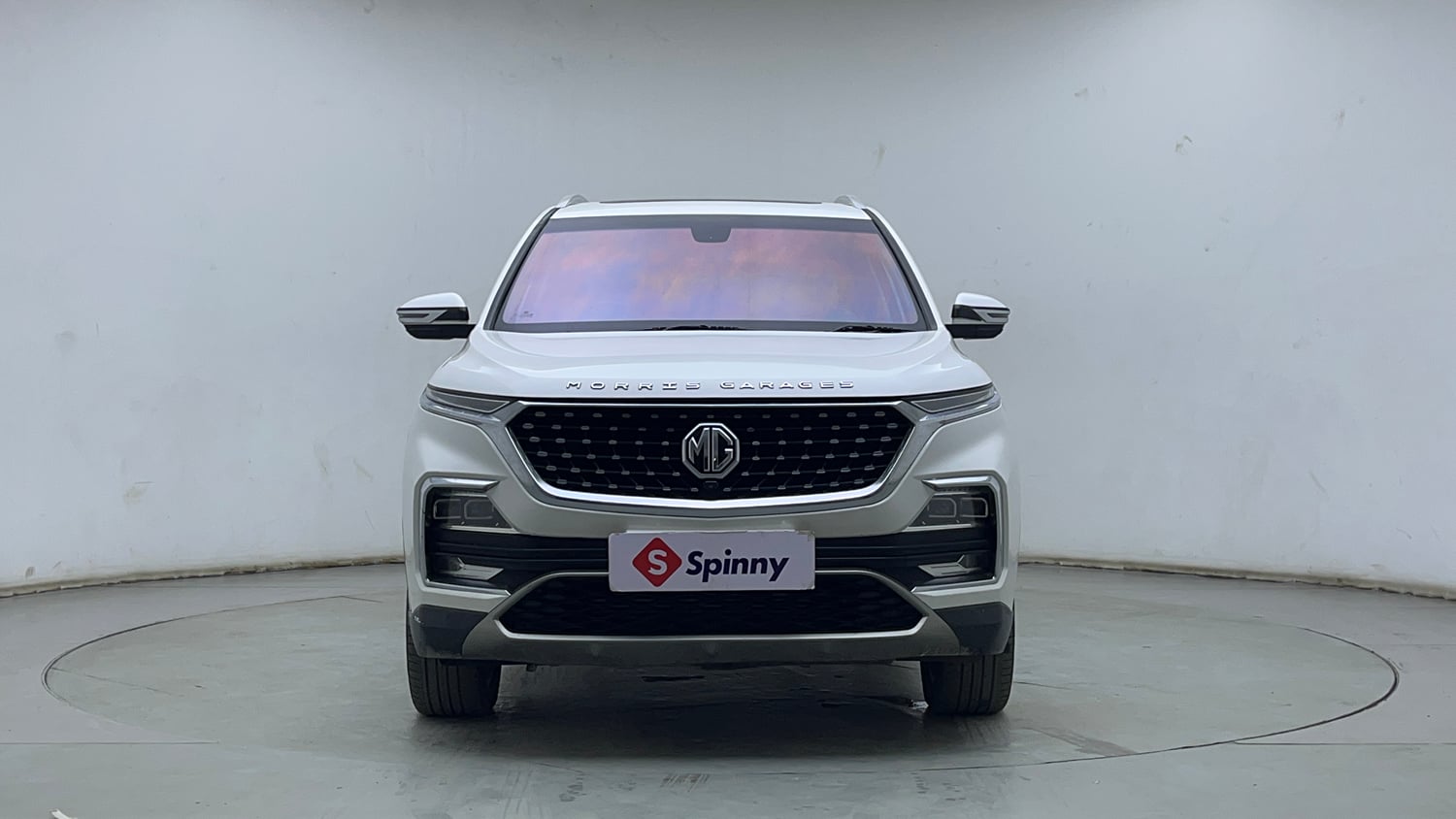 Used 2023 MG Motors Hector Sharp 1.5 Petrol CVT Petrol Automatic exterior FRONT VIEW