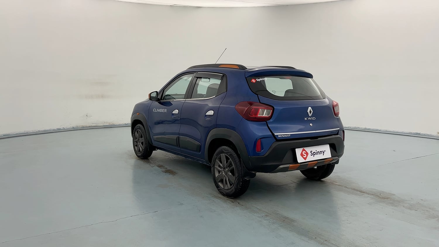 Used 2022 Renault Kwid CLIMBER 1.0 (O) Petrol Manual exterior LEFT REAR CORNER VIEW