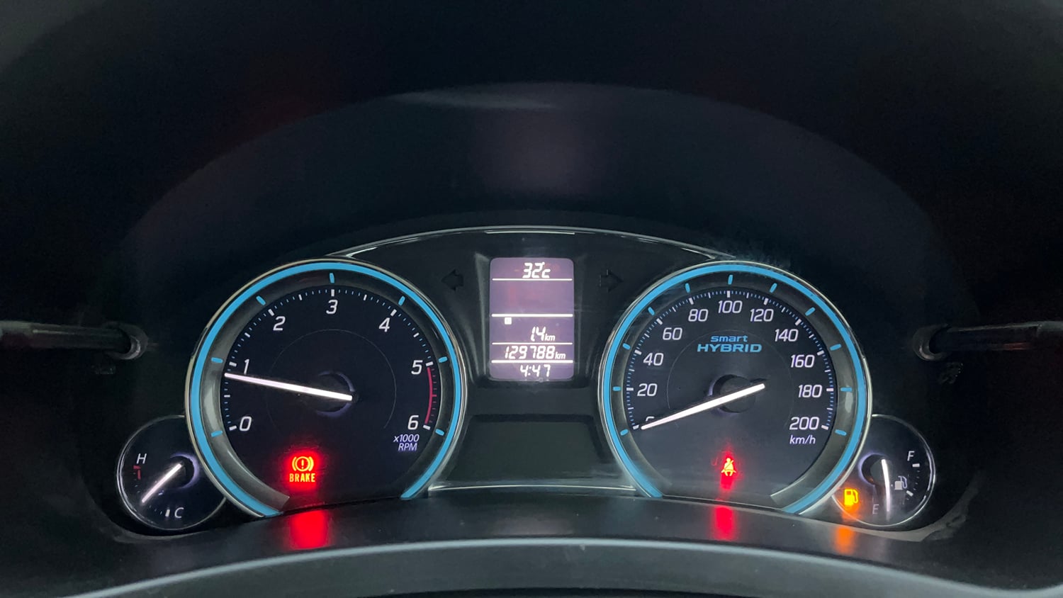 Used 2018 Maruti Suzuki Ciaz Delta 1.3 Hybrid Diesel Manual interior CLUSTERMETER VIEW