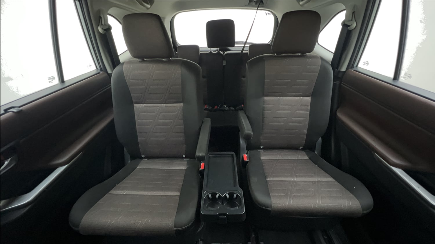 Used 2023 Toyota Innova Hycross VX Hybrid 7 STR Hybrid Automatic interior REAR SEAT CONDITION VIEW