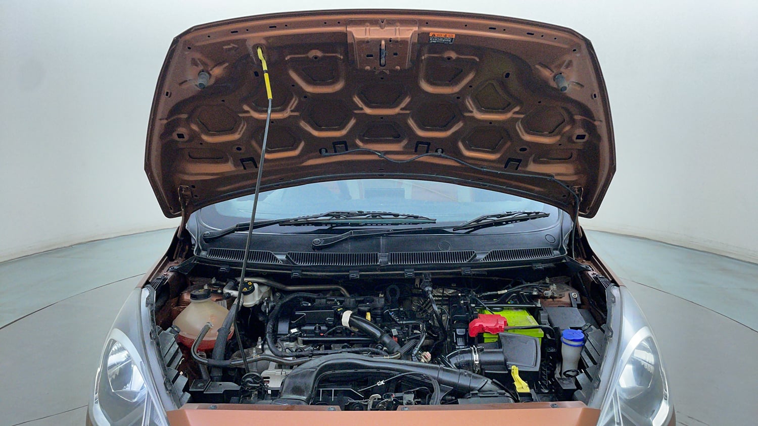 Used 2021 Ford Freestyle Titanium 1.2 Ti-VCT Petrol Manual engine ENGINE & BONNET OPEN FRONT VIEW