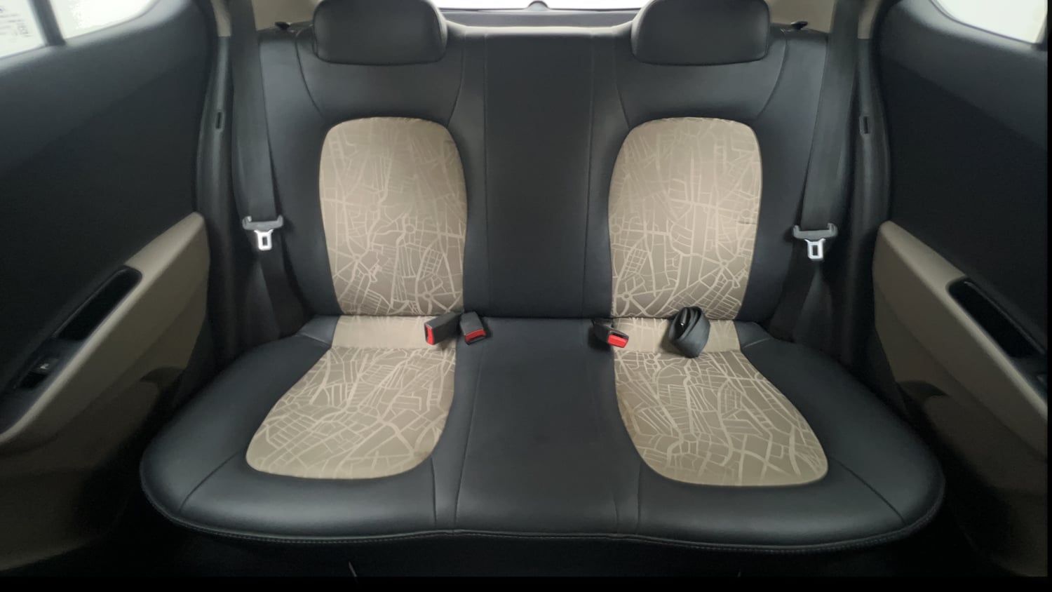 Used 2018 Hyundai Grand i10 Sportz 1.2 Kappa VTVT Petrol Manual interior REAR SEAT CONDITION VIEW
