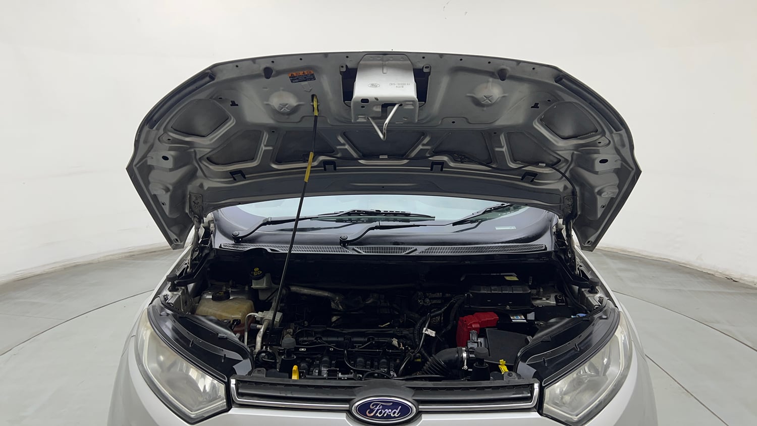 Used 2017 Ford EcoSport Titanium 1.5L Ti-VCT AT Petrol Automatic engine ENGINE & BONNET OPEN FRONT VIEW