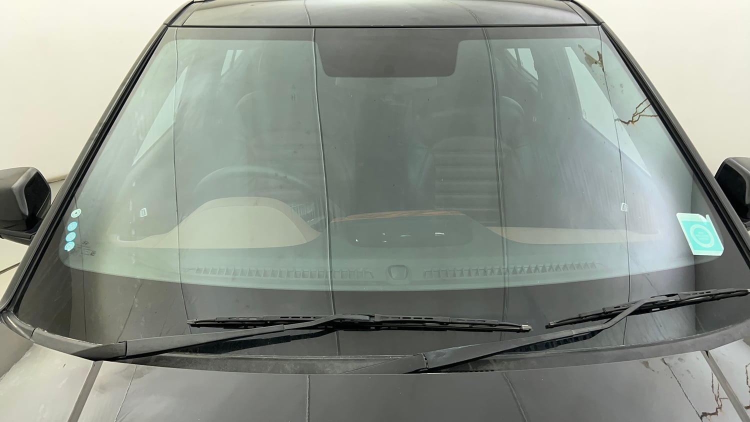 Used 2023 Hyundai Creta SX 1.5 Petrol Petrol Manual exterior FRONT WINDSHIELD VIEW
