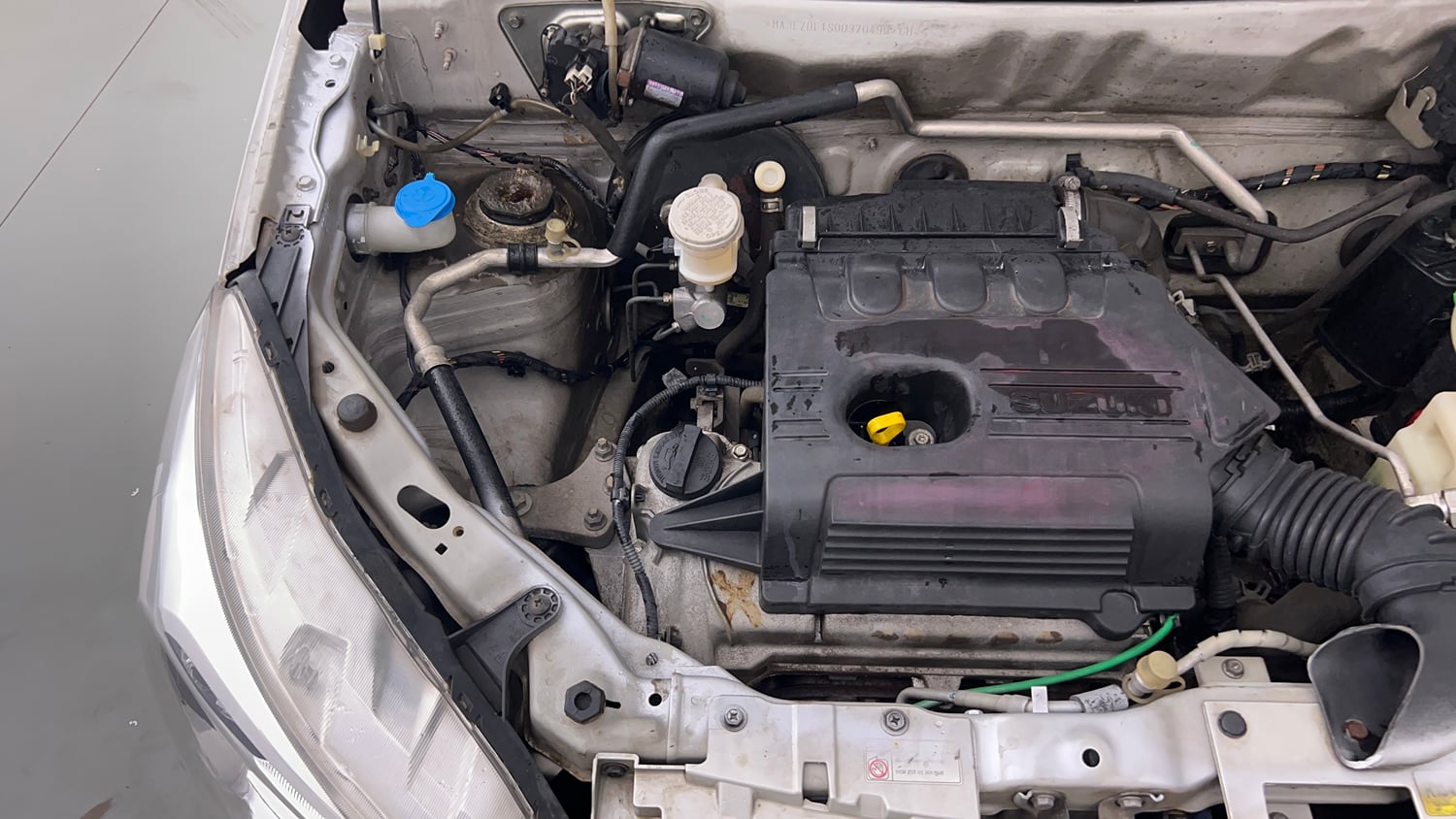 Used 2017 Maruti Suzuki Alto K10 VXi (O) Petrol Manual engine ENGINE RIGHT SIDE VIEW