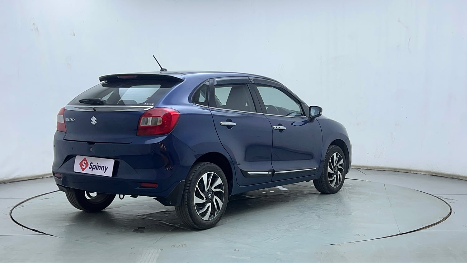 Used 2021 Maruti Suzuki Baleno Zeta Petrol Manual exterior RIGHT REAR CORNER VIEW