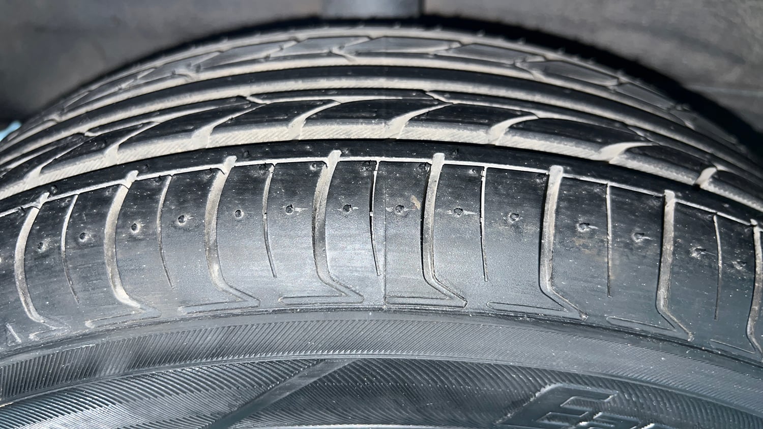 Used 2019 Hyundai Santro Sportz CNG Cng Manual tyres RIGHT REAR TYRE TREAD VIEW