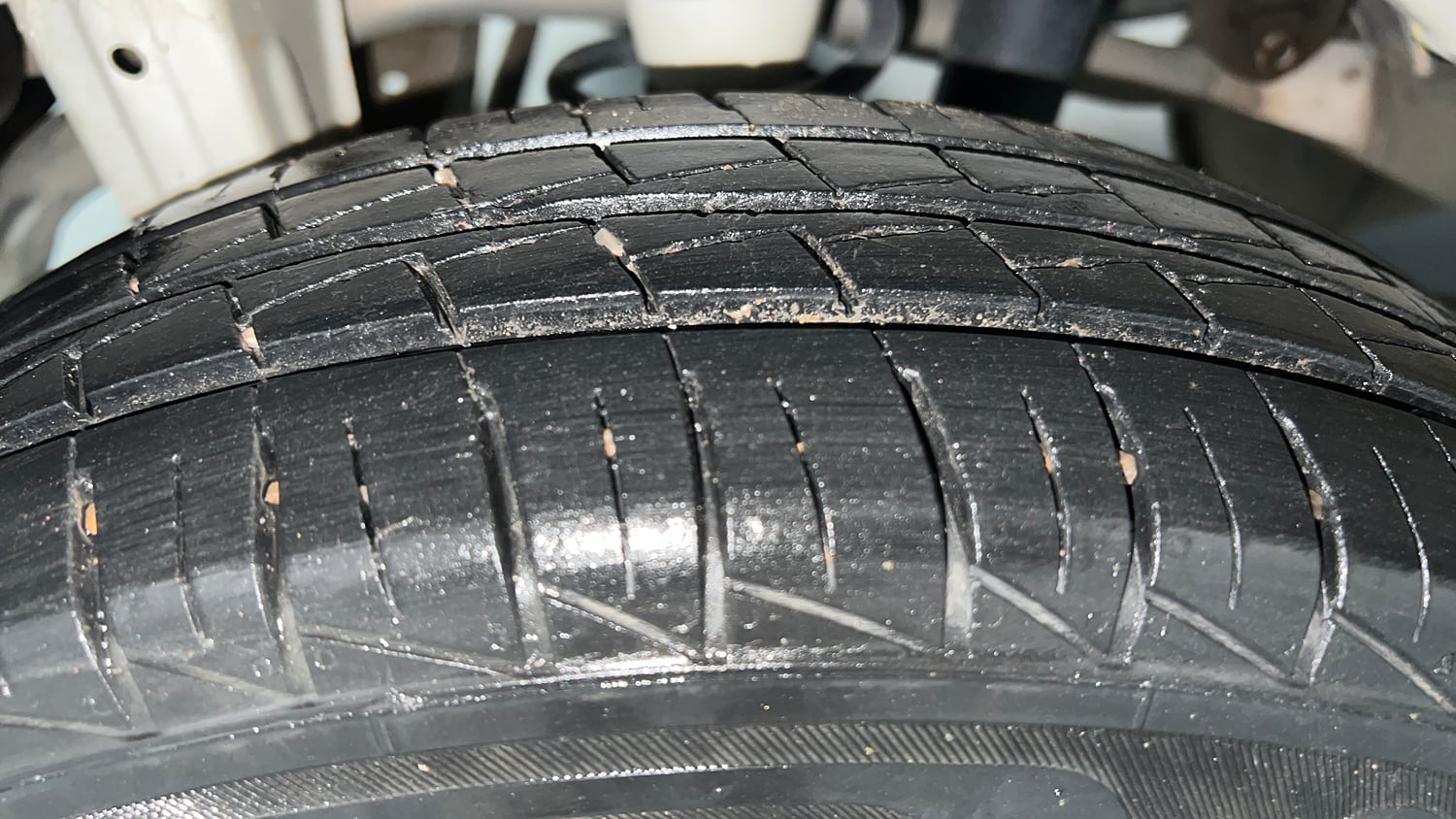Used 2023 Maruti Suzuki Alto 800 VXi Petrol Manual tyres RIGHT REAR TYRE TREAD VIEW