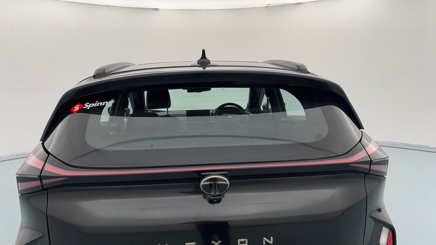 Used 2026 Tata Nexon Fearless + A PS DCA DK 1.2 Petrol Automatic exterior BACK WINDSHIELD VIEW