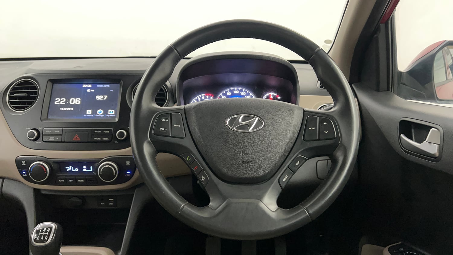 Used 2018 Hyundai Grand i10 Asta 1.2 Kappa VTVT Petrol Manual interior STEERING VIEW