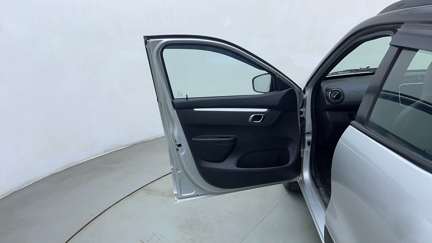 Used 2024 Renault Kwid CLIMBER AMT Petrol Automatic interior LEFT FRONT DOOR OPEN VIEW