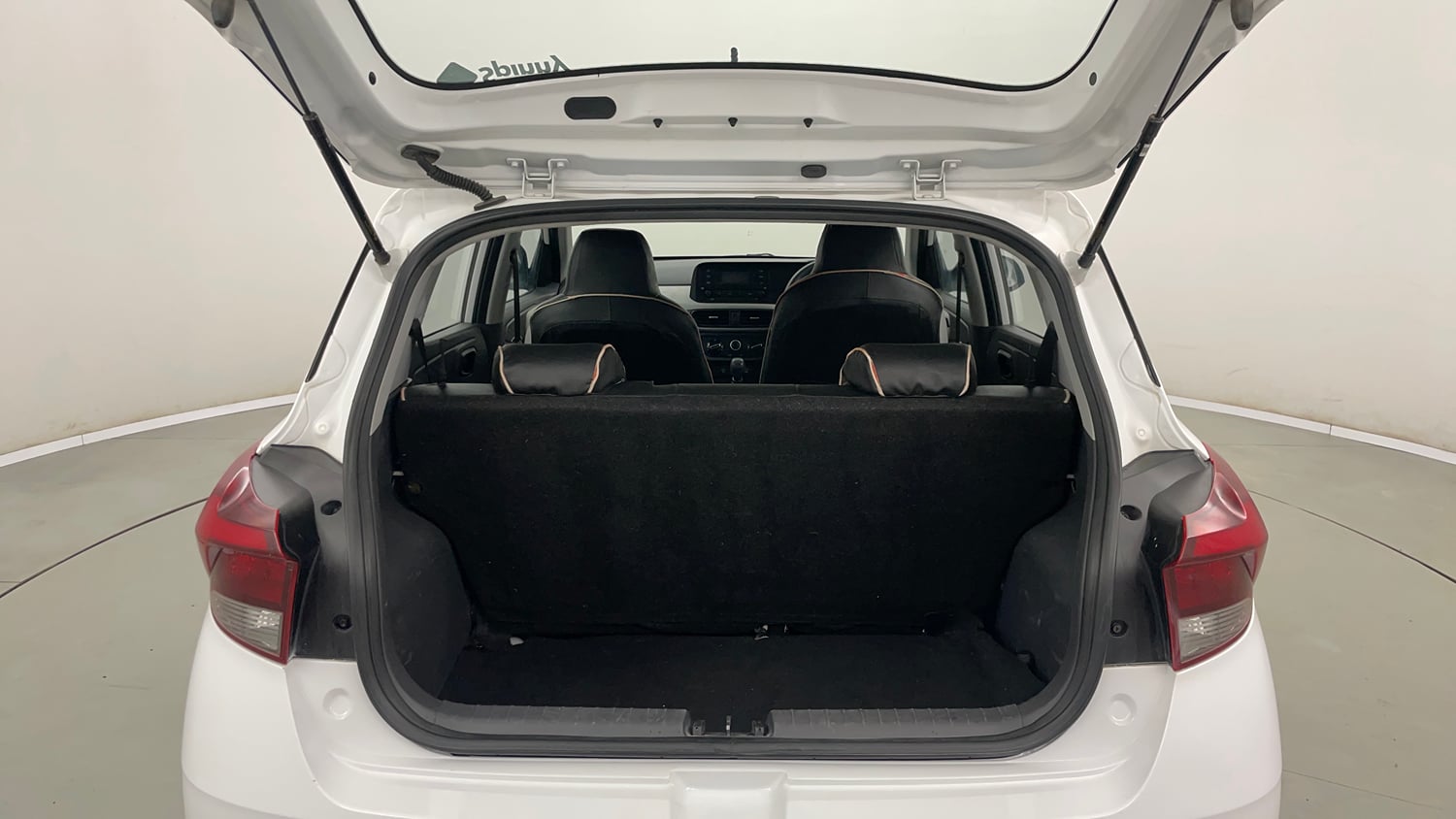 Used 2023 Hyundai Grand i10 Nios Magna 1.2 Kappa VTVT Petrol Manual interior DICKY INSIDE VIEW