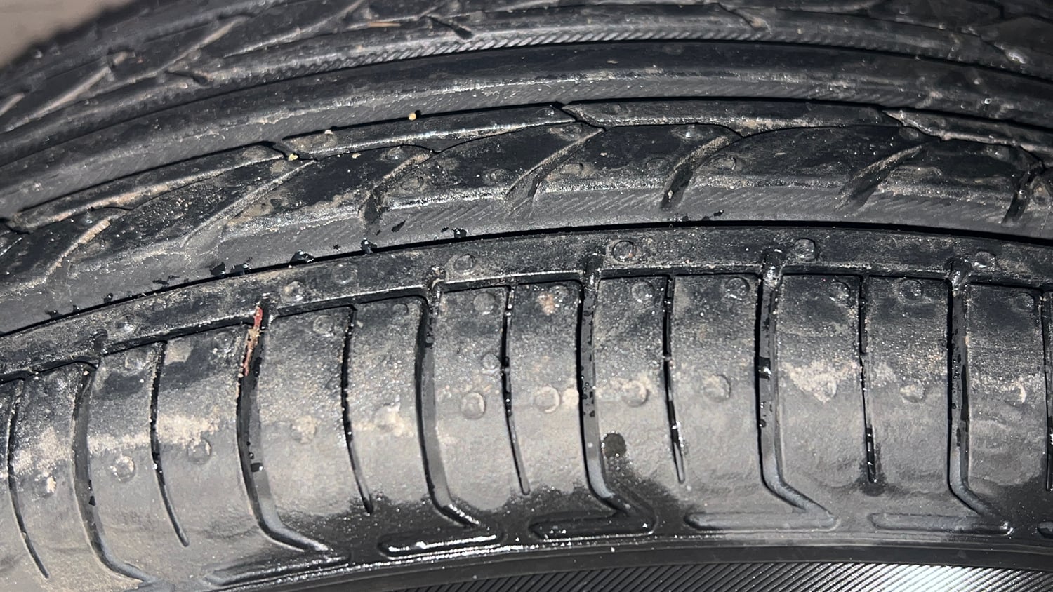 Used 2017 Maruti Suzuki Alto K10 VXi Petrol Manual tyres RIGHT FRONT TYRE TREAD VIEW