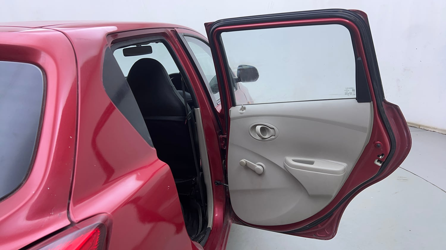 Used 2016 Datsun GO T Petrol Manual interior RIGHT REAR DOOR OPEN VIEW