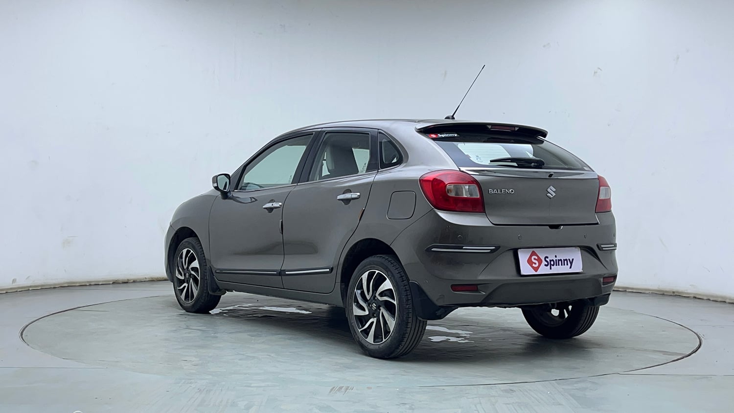 Used 2019 Maruti Suzuki Baleno Zeta Petrol Manual exterior LEFT REAR CORNER VIEW