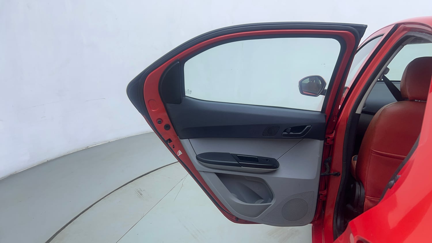 Used 2021 Tata Tiago XT Petrol Manual interior LEFT REAR DOOR OPEN VIEW