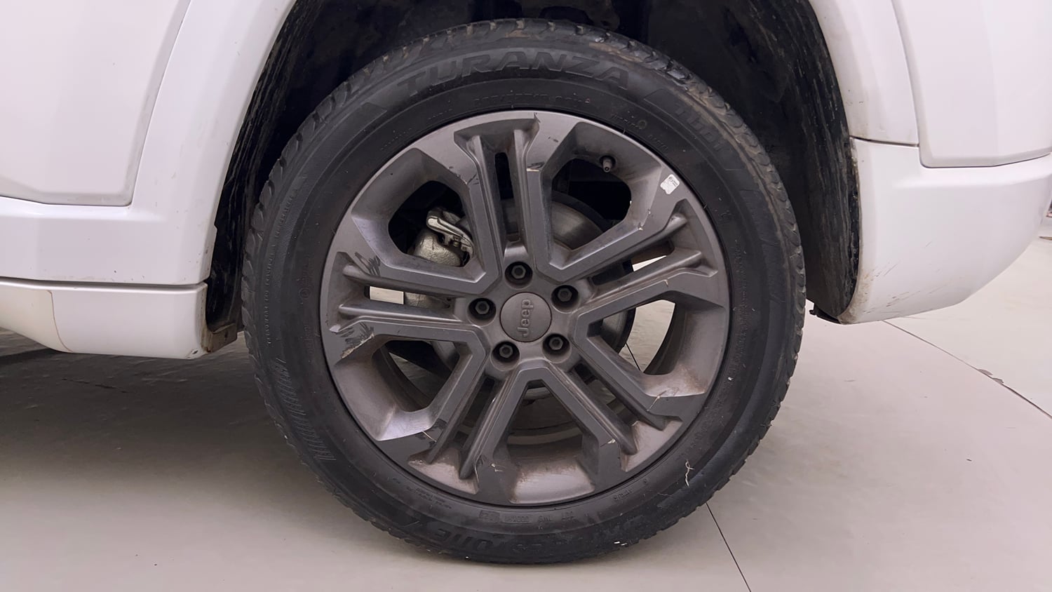Used 2022 Jeep Compass 5th Anniversary Edition 1.4 Petrol DCT Petrol Automatic tyres LEFT REAR TYRE RIM VIEW