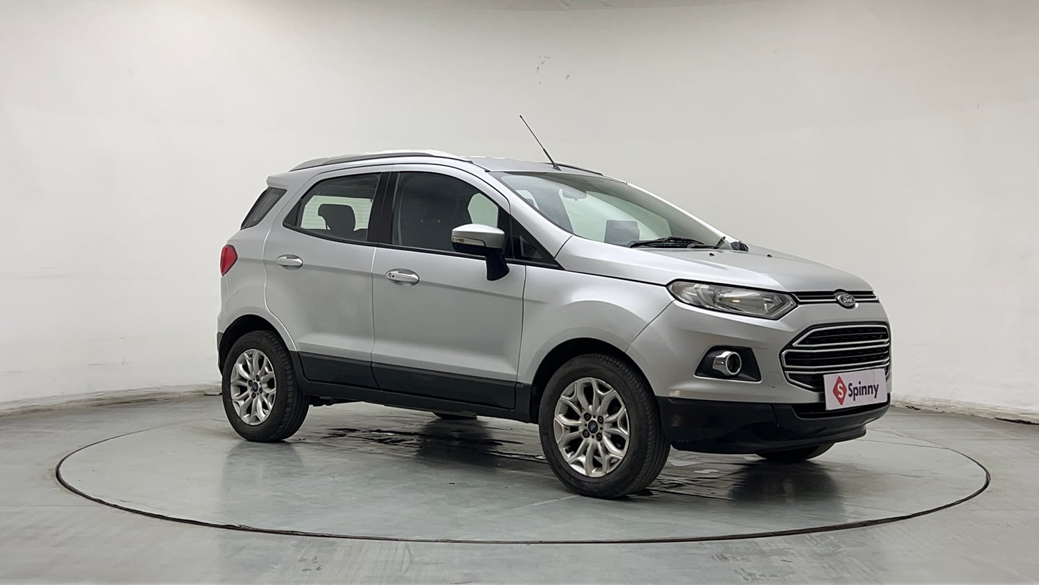 Used 2017 Ford EcoSport Titanium 1.5L Ti-VCT AT Petrol Automatic exterior RIGHT FRONT CORNER VIEW