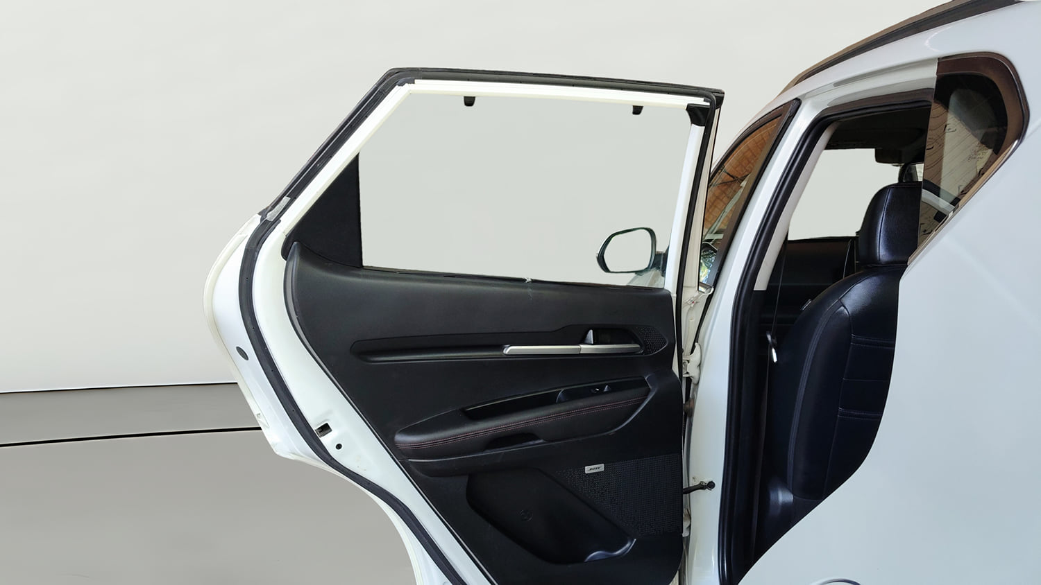Used 2021 Kia Sonet GTX Plus 1.5 AT Diesel Automatic interior LEFT REAR DOOR OPEN VIEW