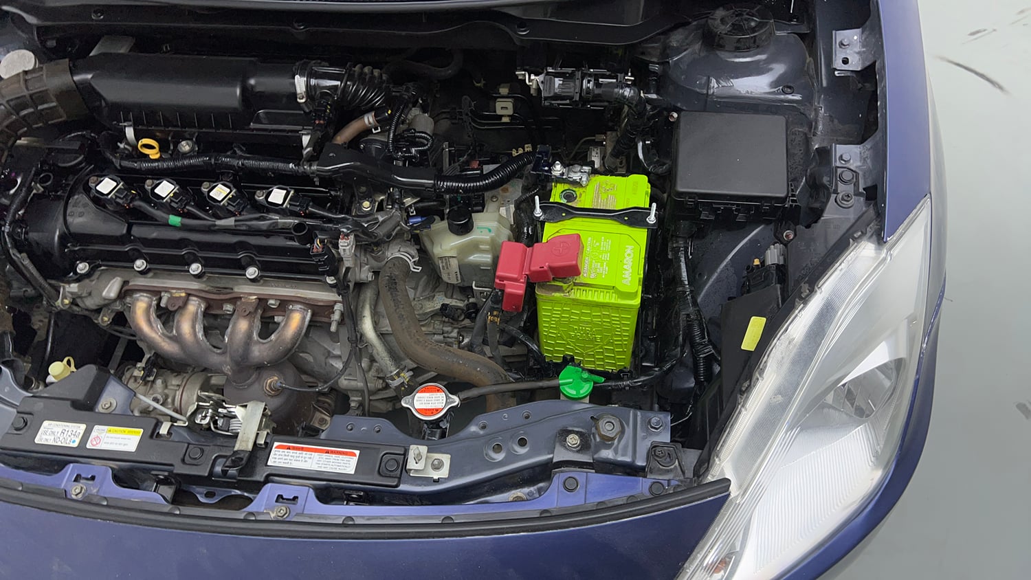 Used 2017 Maruti Suzuki Dzire VXi AMT Petrol Automatic engine ENGINE LEFT SIDE VIEW