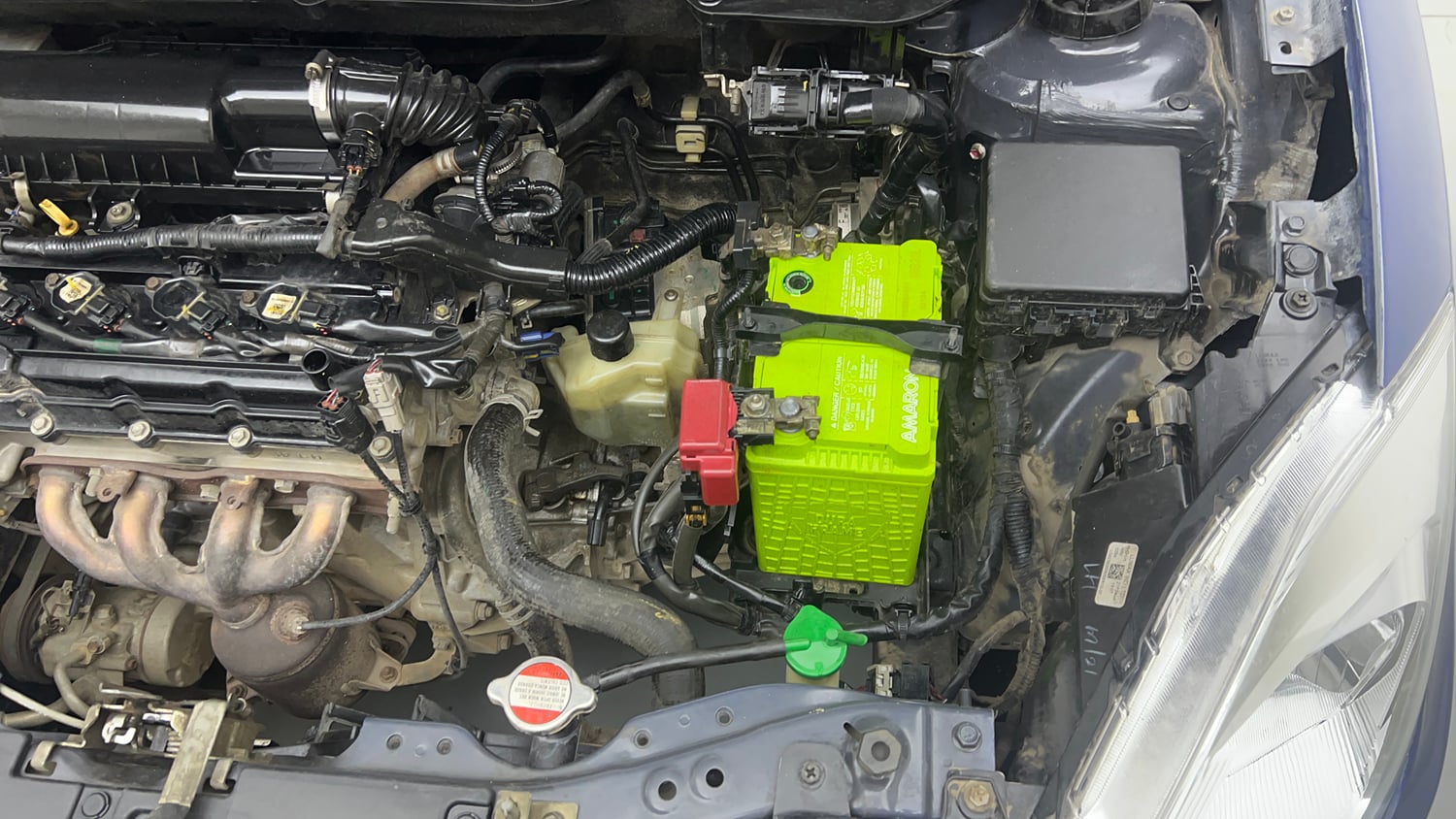 Used 2017 Maruti Suzuki Dzire ZXi AMT Petrol Automatic engine ENGINE LEFT SIDE VIEW