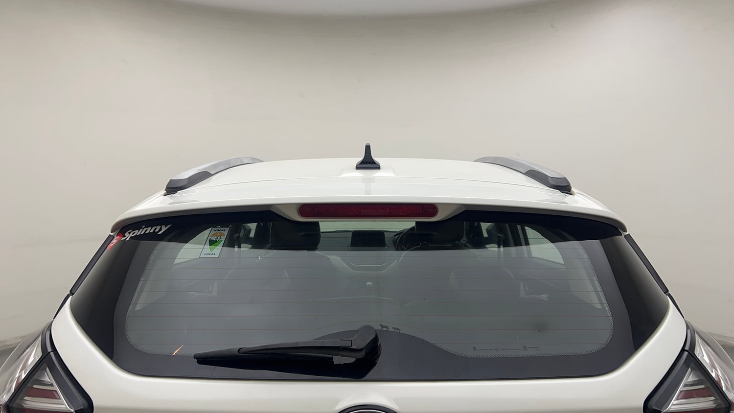 Used 2023 Tata Nexon XZ Plus (S) Petrol Manual exterior BACK WINDSHIELD VIEW