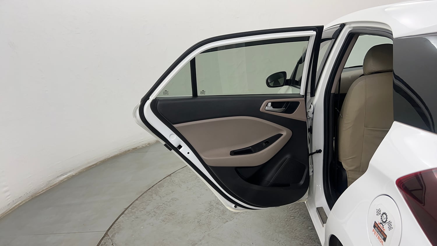 Used 2019 Hyundai Elite i20 Asta 1.2 (O) Petrol Manual interior LEFT REAR DOOR OPEN VIEW