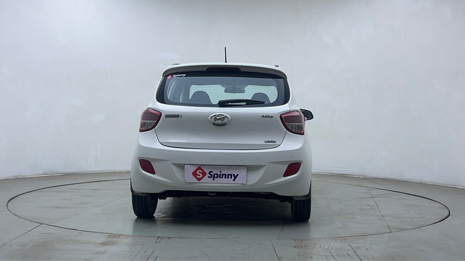 Used 2016 Hyundai Grand i10 Asta AT 1.2 Kappa VTVT Petrol Automatic exterior BACK VIEW