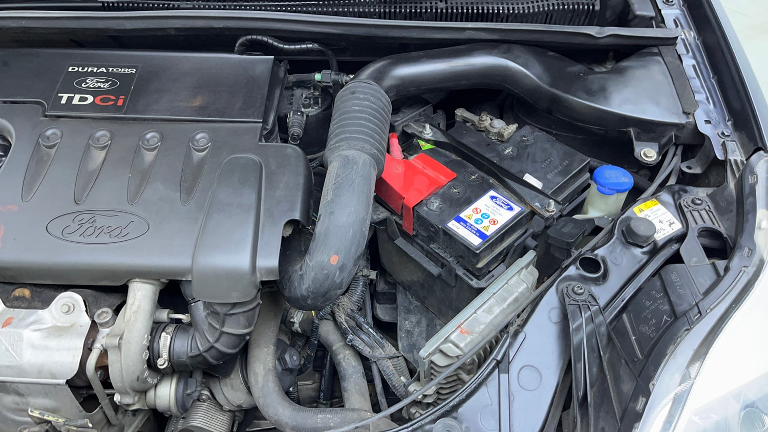 Used 2014 Ford Figo Duratorq Diesel Titanium 1.4 Diesel Manual engine ENGINE LEFT SIDE VIEW