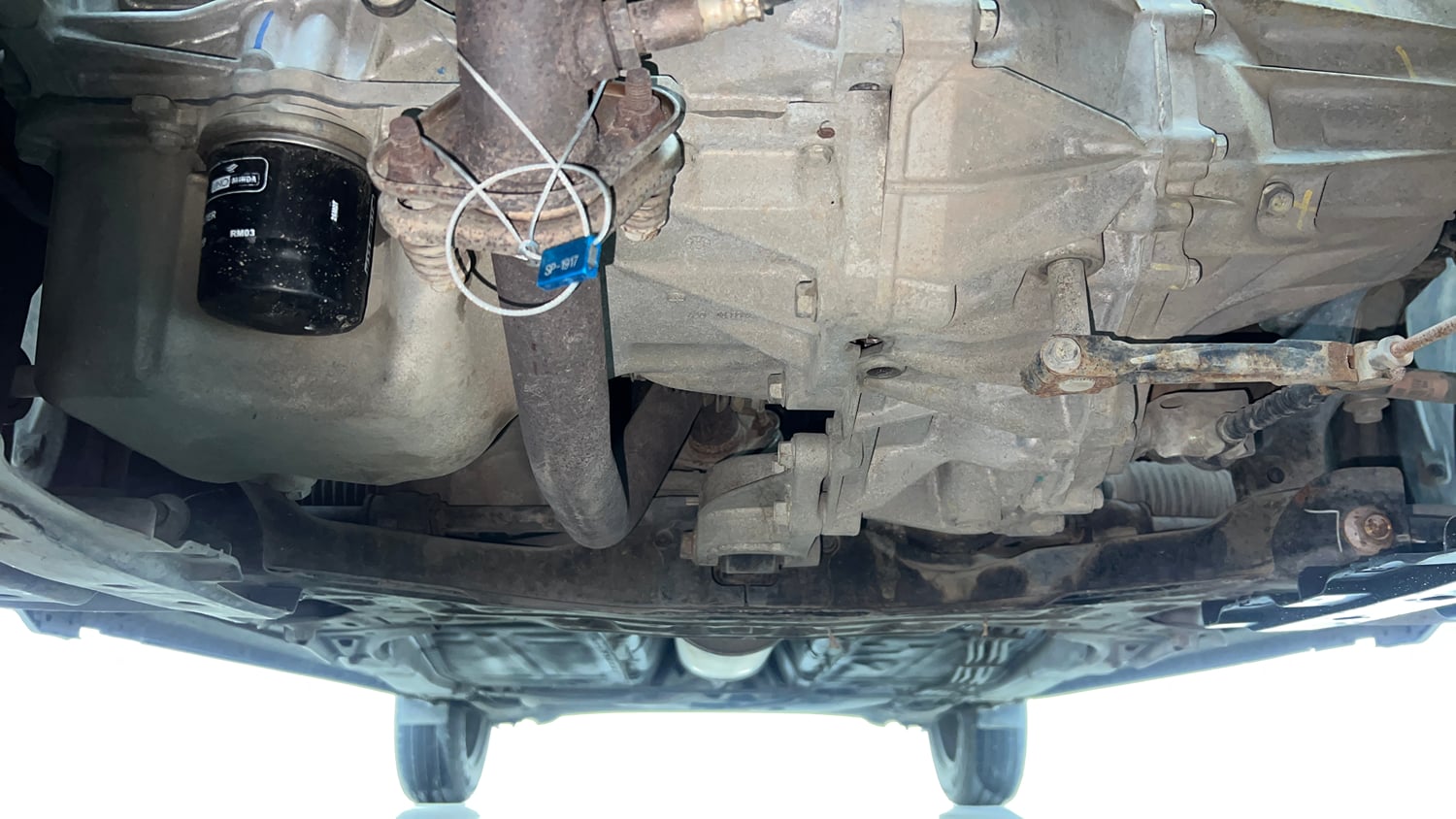 Used 2019 Maruti Suzuki Baleno Delta Petrol Manual extra FRONT LEFT UNDERBODY VIEW