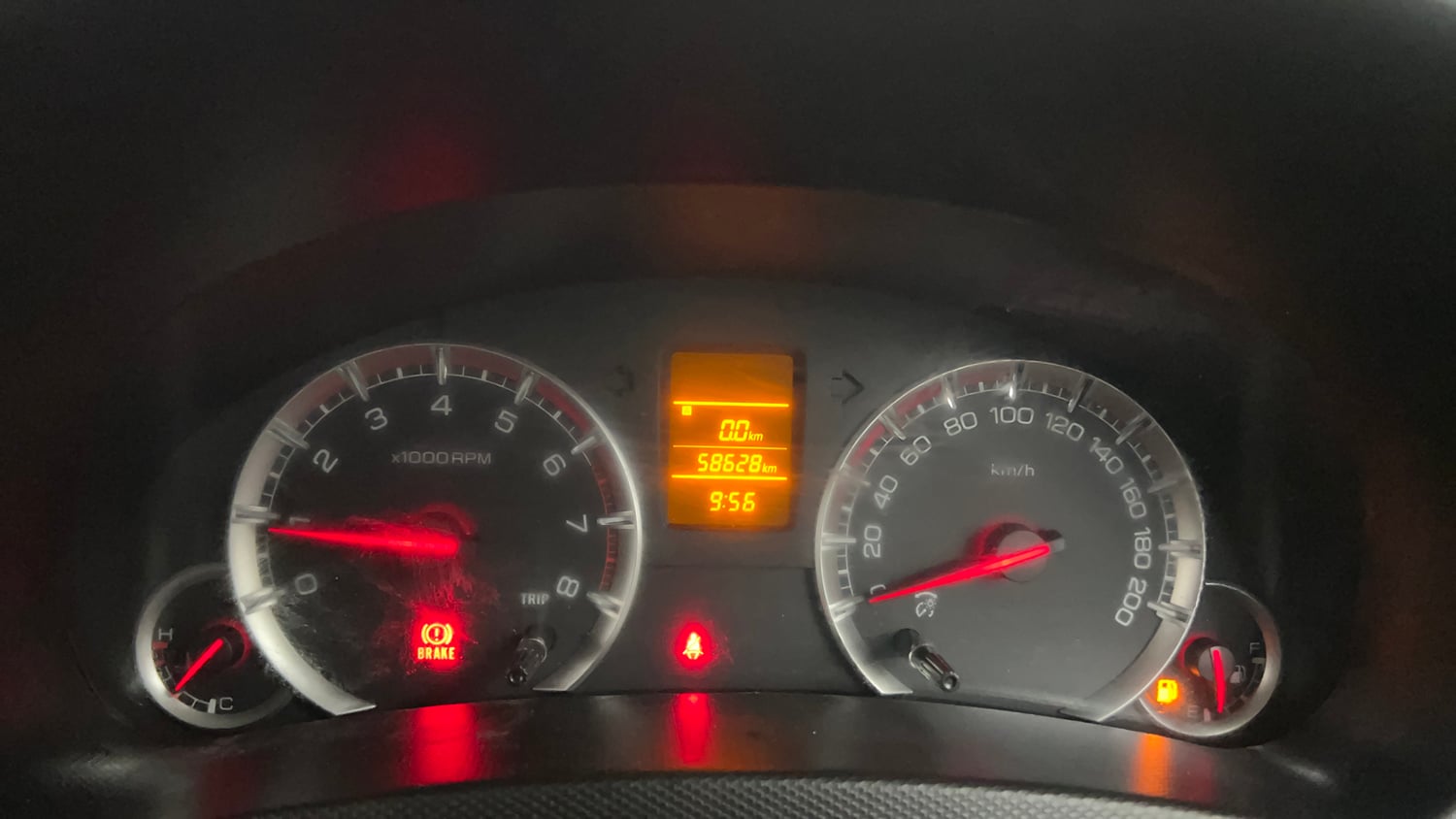 Used 2014 Maruti Suzuki Swift VXi Petrol Manual interior CLUSTERMETER VIEW