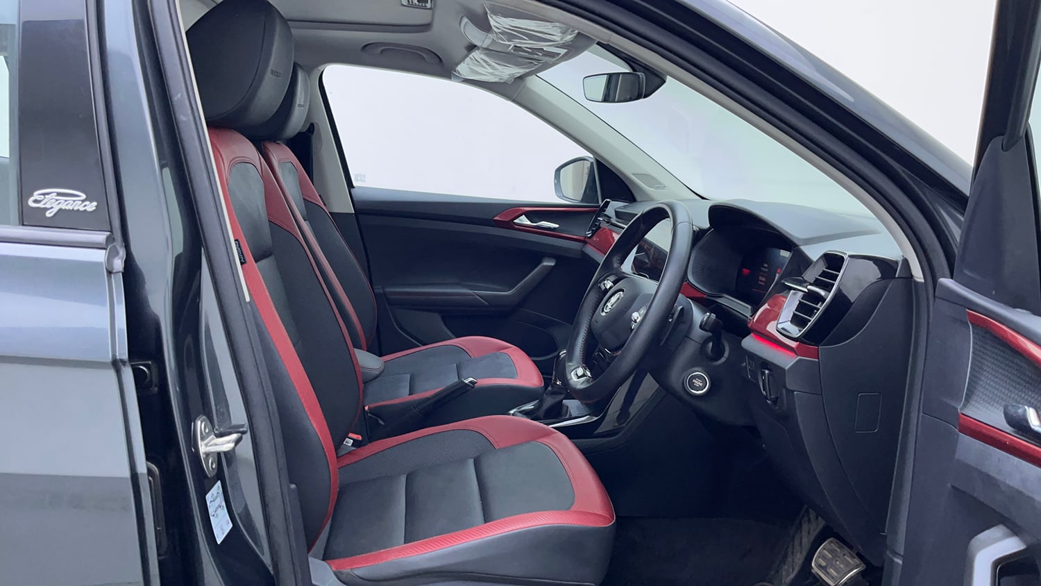 Used 2025 Skoda Kushaq Monte Carlo 1.0L TSI AT Petrol Automatic interior RIGHT SIDE FRONT DOOR CABIN VIEW