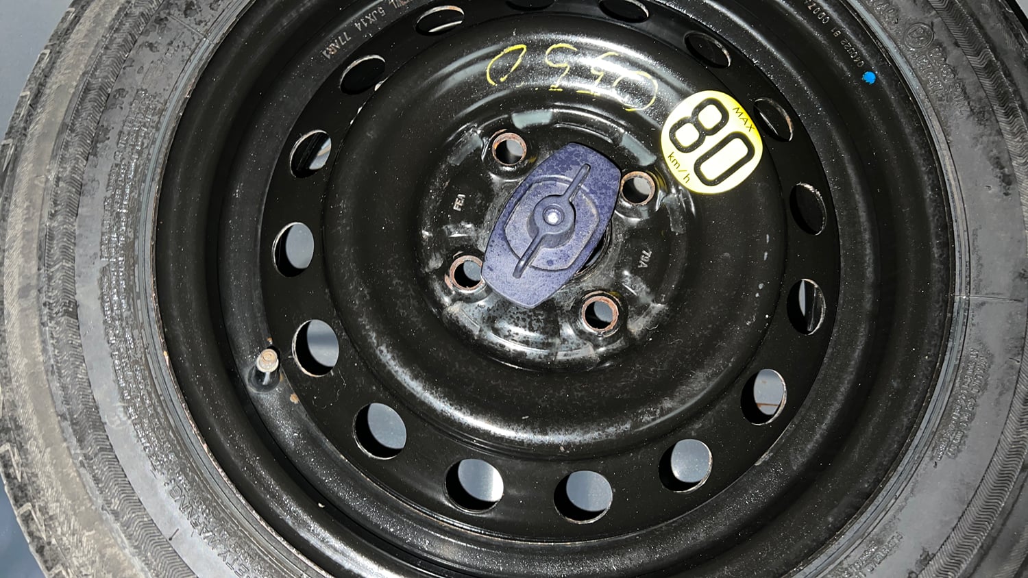 Used 2022 Maruti Suzuki Celerio ZXi Plus Petrol Manual tyres SPARE TYRE VIEW