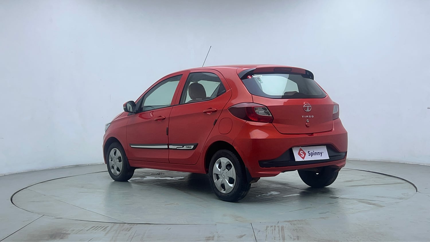 Used 2021 Tata Tiago XT Petrol Manual exterior LEFT REAR CORNER VIEW