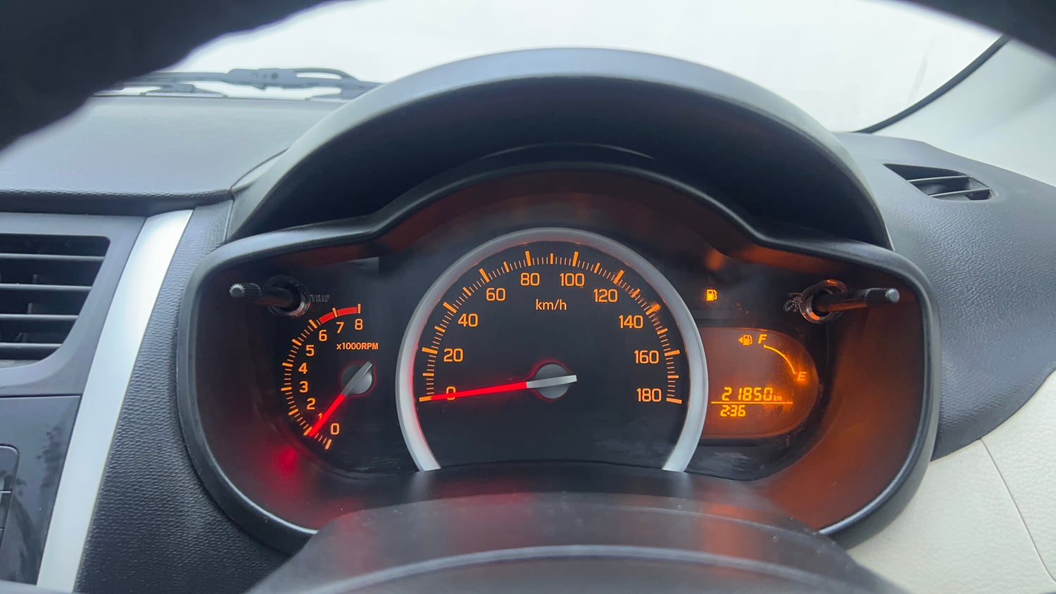 Used 2019 Maruti Suzuki Celerio ZXi Petrol Manual interior CLUSTERMETER VIEW