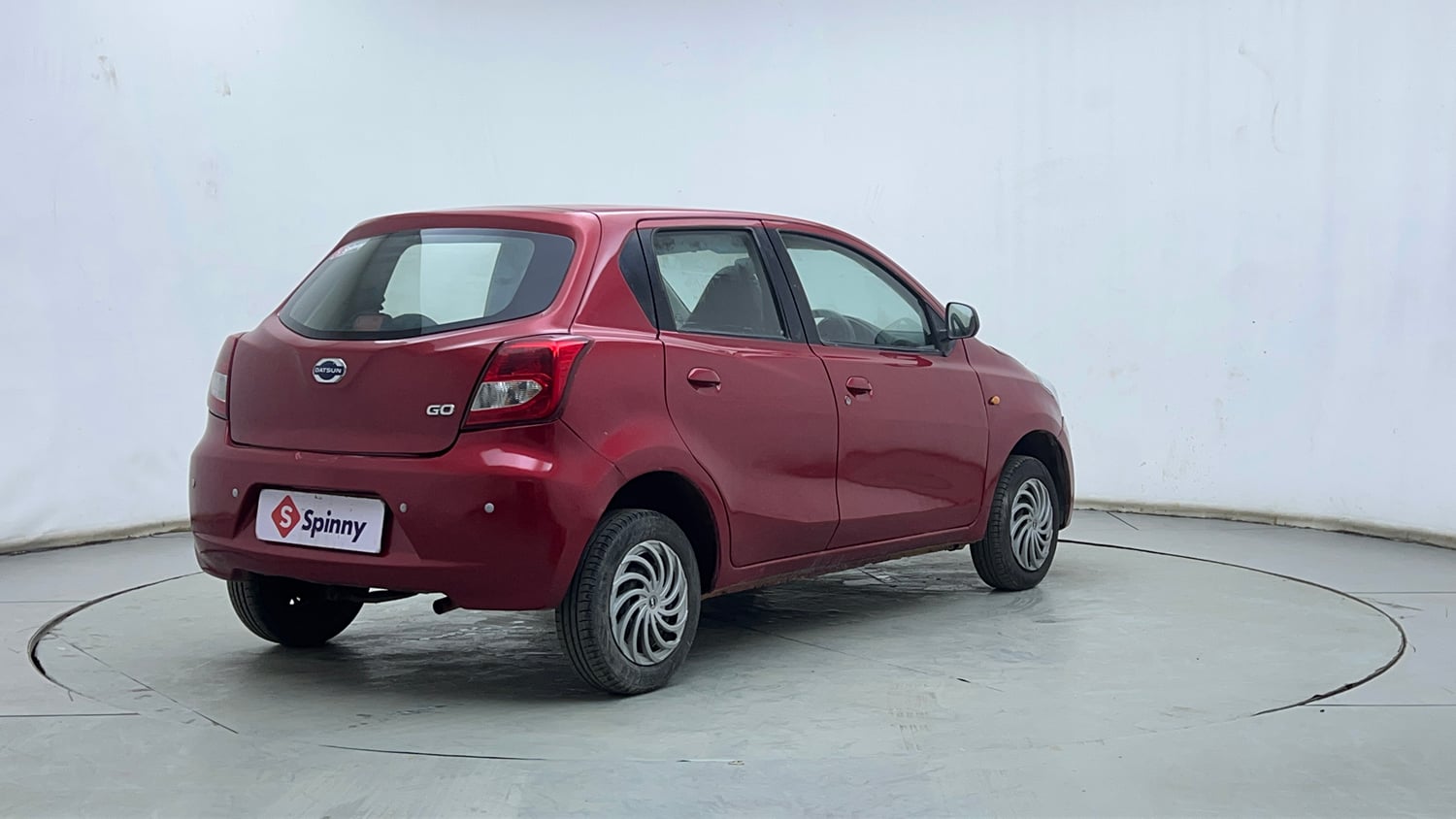 Used 2016 Datsun GO T Petrol Manual exterior RIGHT REAR CORNER VIEW
