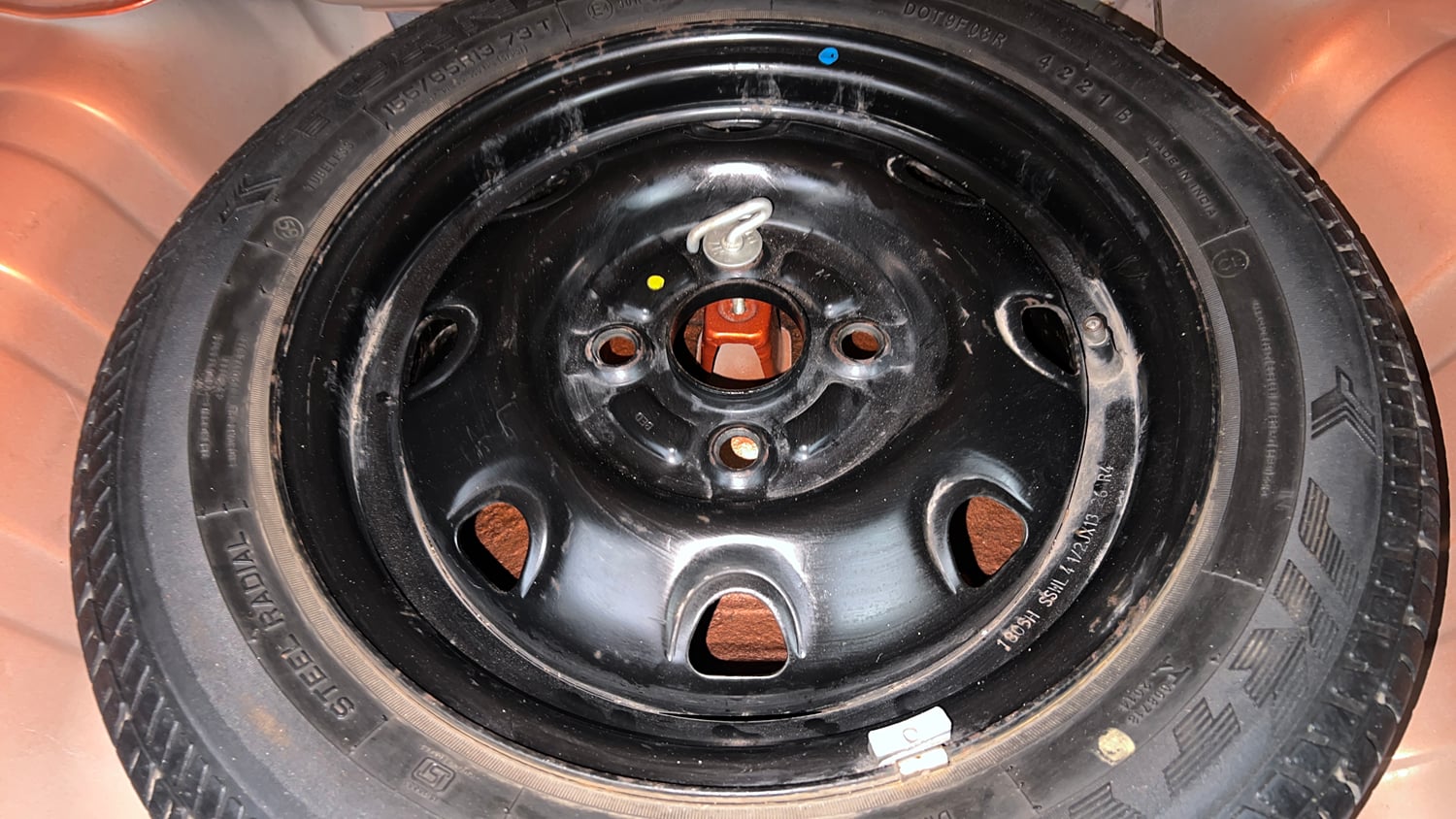 Used 2018 Maruti Suzuki Alto K10 VXi Petrol Manual tyres SPARE TYRE VIEW
